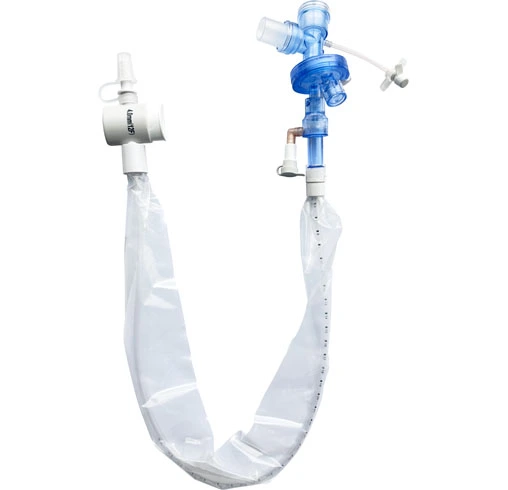 Disposable closed suction catheter
