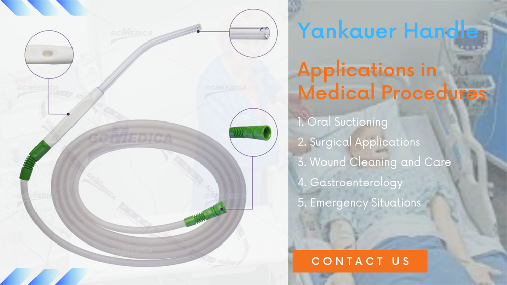 Yankauer Handle Applications in Medical Procedures