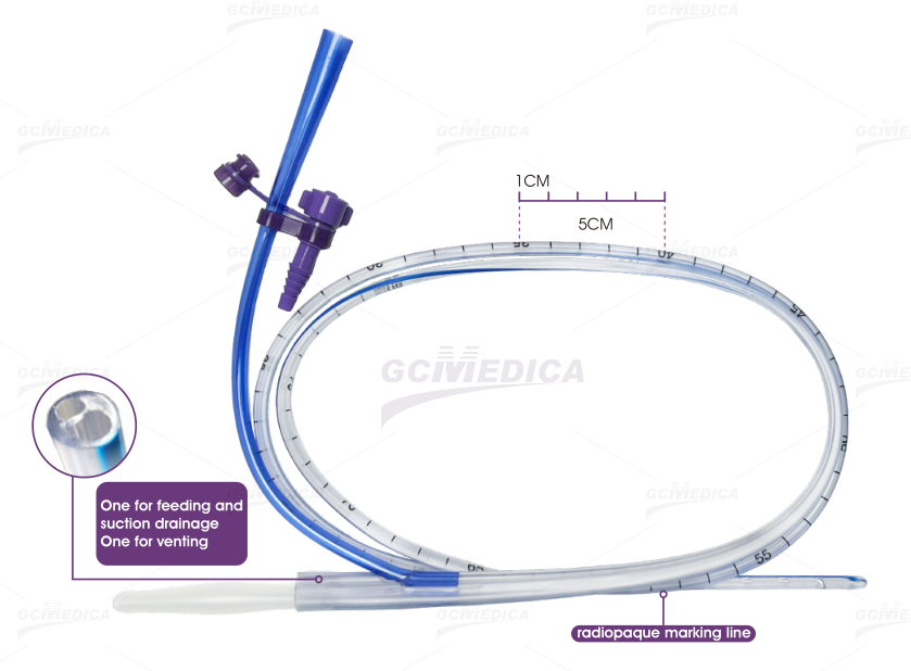 Dual Lumen Stomach Tube