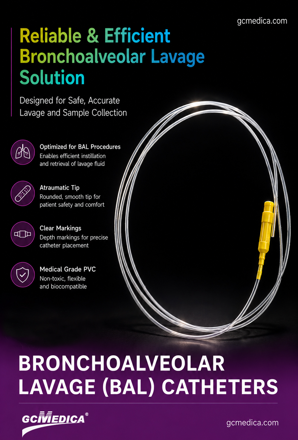 Bronchoalveolar Lavage (BAL) Catheters